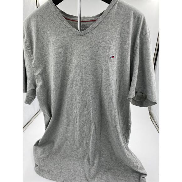 Tommy Hilfiger Other - Tommy Hilfiger Men's Gray T-shirt Tee V-neck Cotton Size XL
